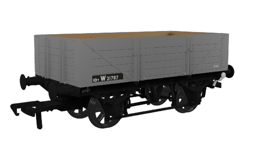 Rapido 943010 open wagon diagram O11 BR W21787