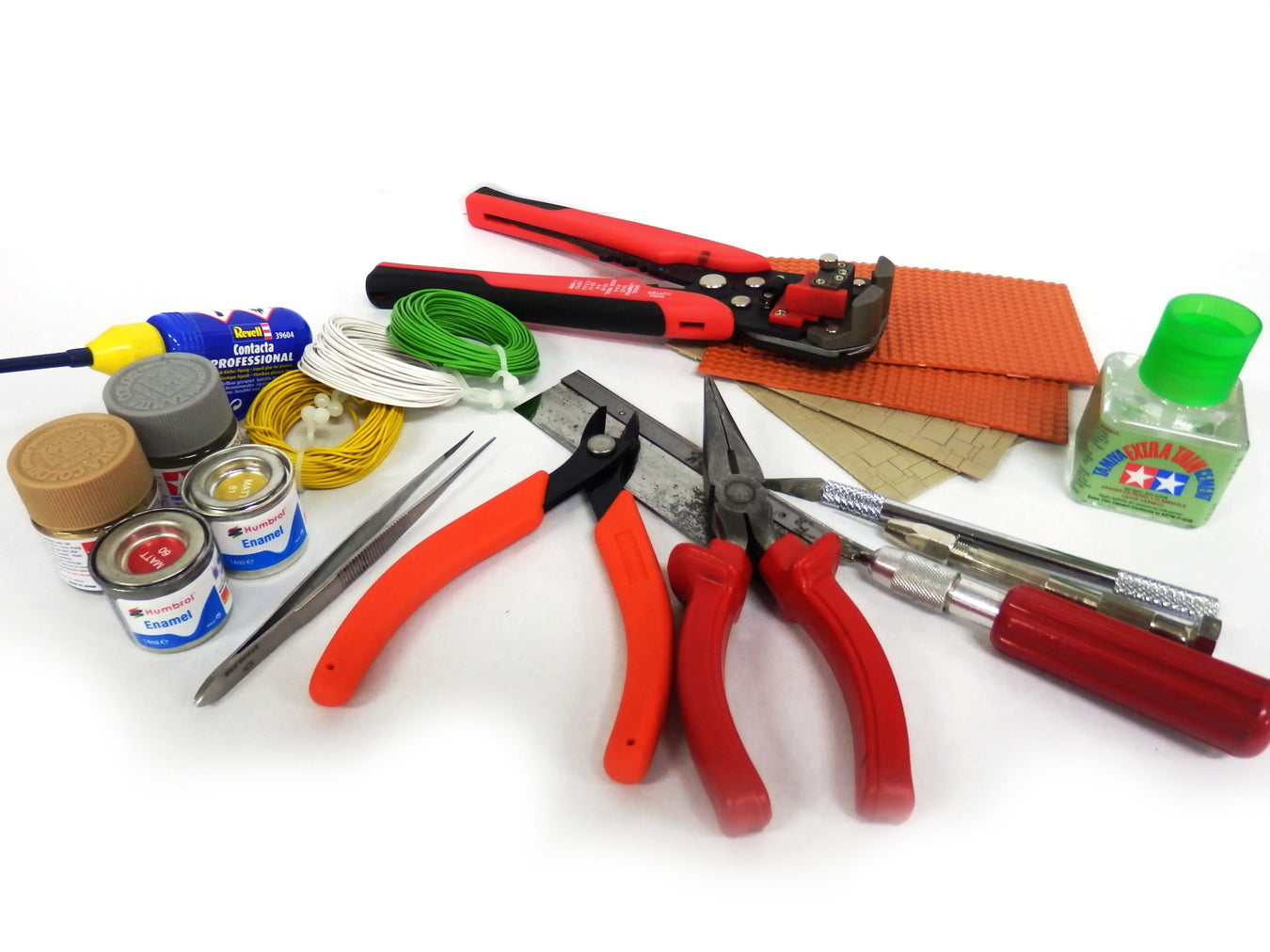 Tools building and paint supplies
