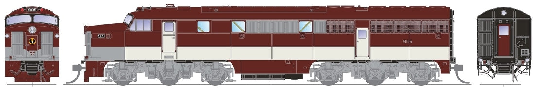SDS Models 900-008S 900 Class "905" SAR 1967 with DCC Sound