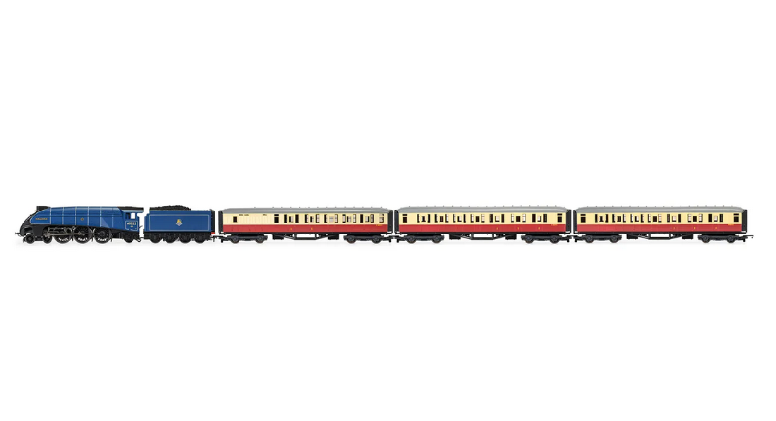 Hornby R1282S Mallard Record Breaker Train Set - Era 3