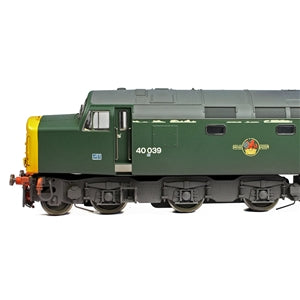 BRANCHLINE 32-492 Class 40 Disc Headcode 40039 BR Green (Full Yellow Ends) Weathered