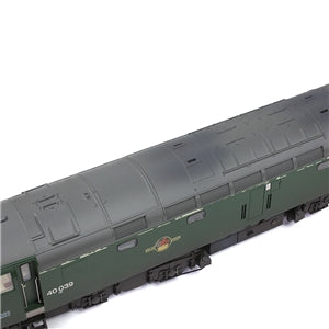 BRANCHLINE 32-492 Class 40 Disc Headcode 40039 BR Green (Full Yellow Ends) Weathered