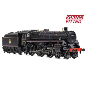 Graham Farish 372-727ASF BR Standard 5MT with BR1B Tender 73109 BR Lined Black Early Crest