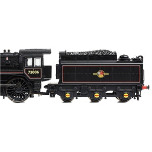 Graham Farish 372-729A BR Standard 5MT with BR1 Tender 73006 BR Lined Black Late Crest
