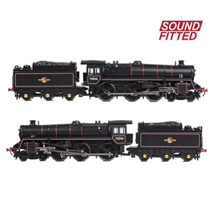 Graham Farish 372-729ASF BR Standard 5MT with BR1 Tender 73006 BR Lined Black Late Crest with DCC Sound