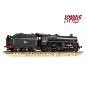 Graham Farish 372-729ASF BR Standard 5MT with BR1 Tender 73006 BR Lined Black Late Crest with DCC Sound