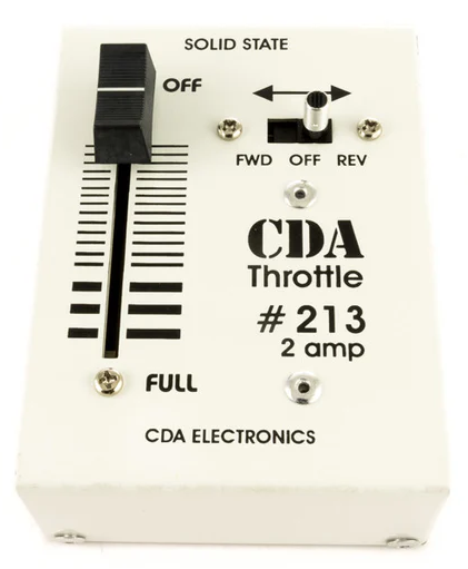 CDA 213 Handheld 2 amp Throttle