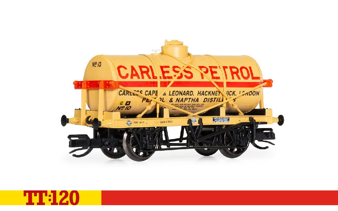 Hornby TT6008 12T Tank Wagon 'Carless Petrol' No. 10 - Era 2/3