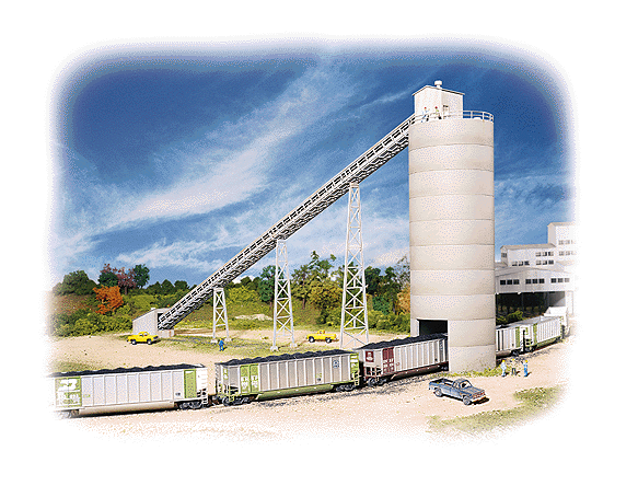 WALTHERS 933-3247 N Scale Western Flood Loader - Kit - 42.5 x 6.1 x 24.4cm 