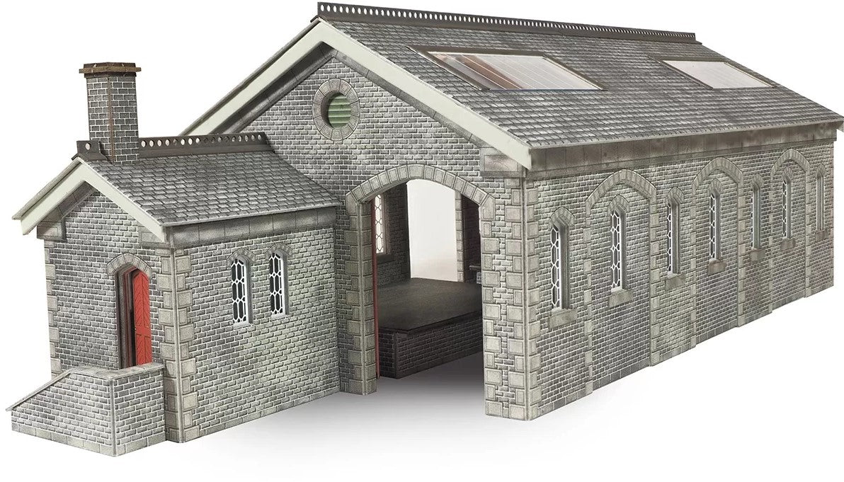 Metcalfe PO336 OO Scale Settle & Carlisle Goods Shed in Stone