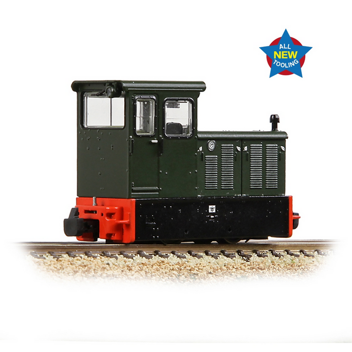 Bachmann Narrow gauge 392-026 Baguley Drewery 70HP Diesell - Green