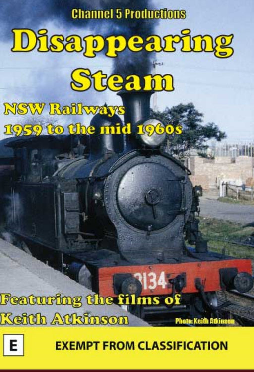 DVD CFRD1045 Disappearing Steam - NSW The 1950s and 60s