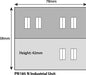 Metcalfe PN185 N Scale Industrial Unit