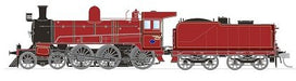 SDS Models D3314 D3 Class Steam Locomotive #639 in Red