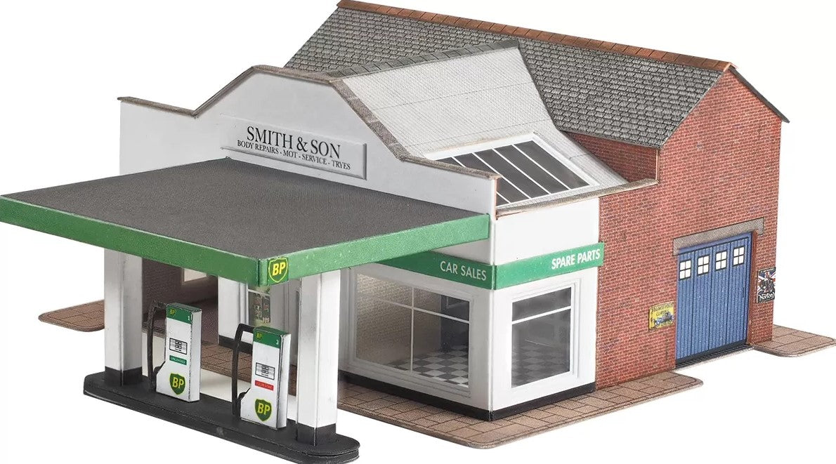 Metcalfe PN181 N Scale Service Station