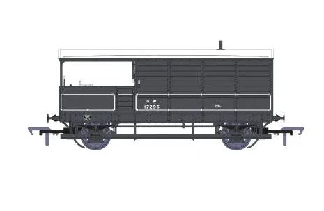 Rapido 918004 GWR Dia. AA20 "Toad" no. 17295 Small GWR Lettering Brake Vane