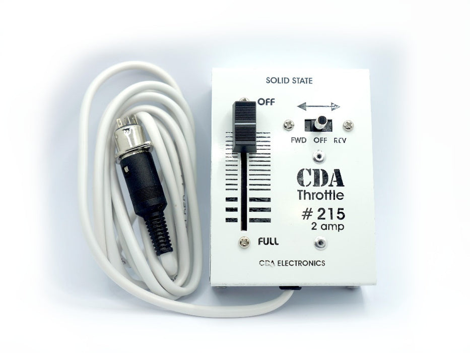 CDA 215 Handheld Throttle with Cable and 5-pin Din plug and socket
