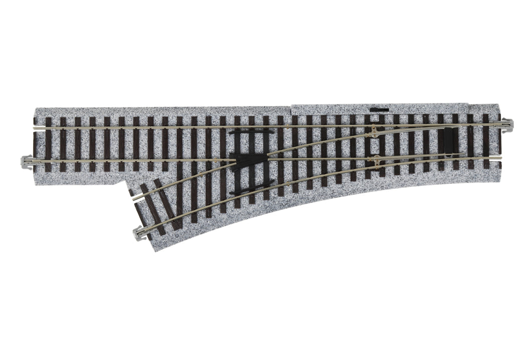 Kato 2-840 Unitrack Left Hand Manual Turnout 490mm Radius (HO)