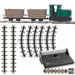 BUSCH 12001 Narro Gauge HOn2 Industrial Train Set - Battery Powered Only