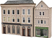Metcalfe PN971 N Scale Low Relief Bank and Shop
