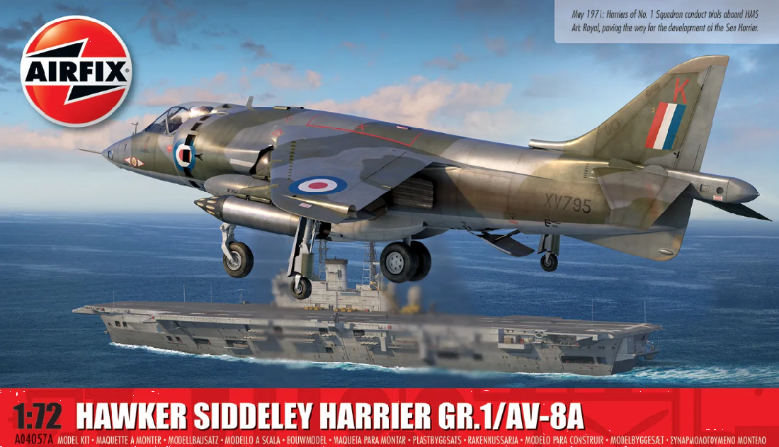 Airfix A04057A 1:72 Hawker Siddeley Harrier GR.1/AV-8A