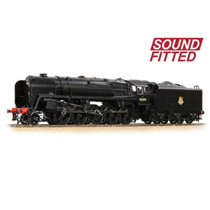 Branchline 32-852BSF BR Standard 9F with BR1F Tender 92010 BR Black (Early Emblem) with DCC Sound Fitted
