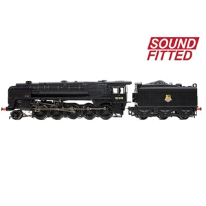 Branchline 32-852BSF BR Standard 9F with BR1F Tender 92010 BR Black (Early Emblem) with DCC Sound Fitted