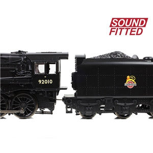 Branchline 32-852BSF BR Standard 9F with BR1F Tender 92010 BR Black (Early Emblem) with DCC Sound Fitted