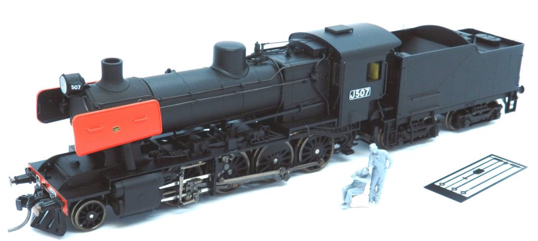 Ixion Models J507 VR J Class Coal with Red Deflectors Steam Locomotive