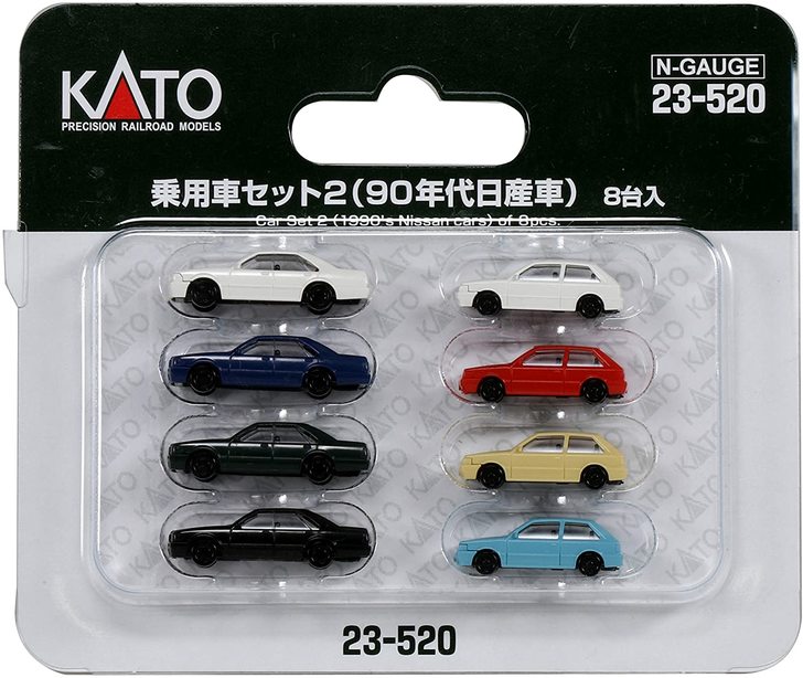 Kato 23-520 Assorted Vehicles (8pcs)