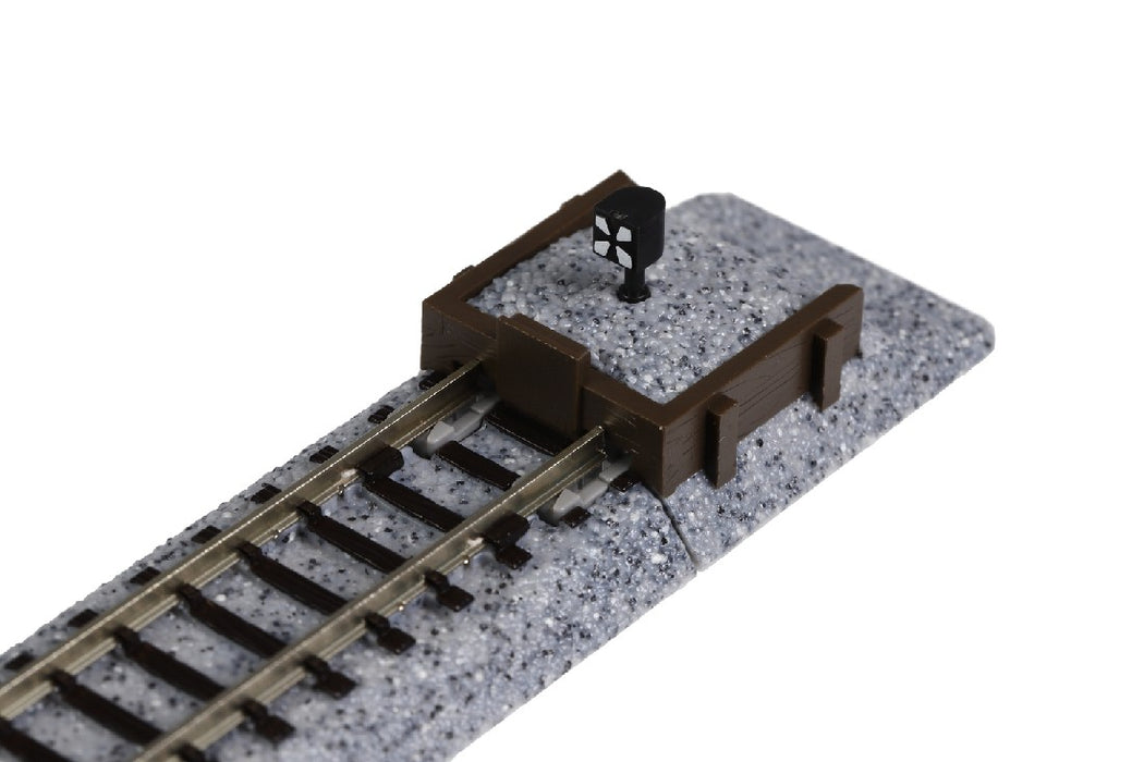 Kato 20-047 62mm (2 7/16") Straight Track with Buffers (2 pcs)