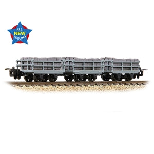 Bachmann Narrow Gauge 393-227 Dinorwic Slate Wagons with sides 3-Pack Grey
