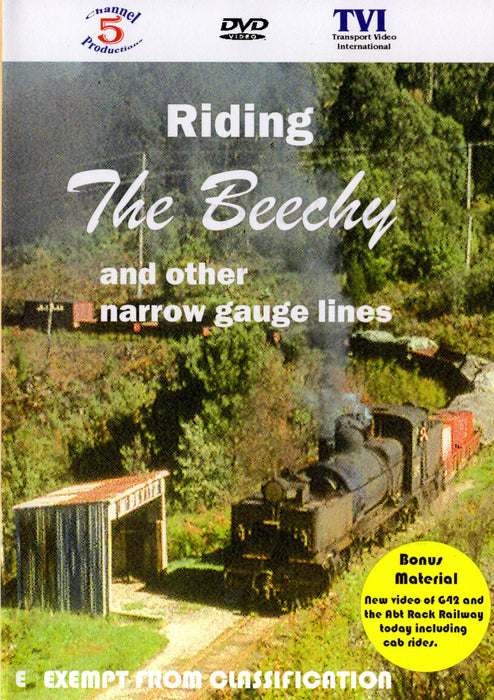 DVD CFRD1012 Riding The Beechy and other Narrow Gauge lines