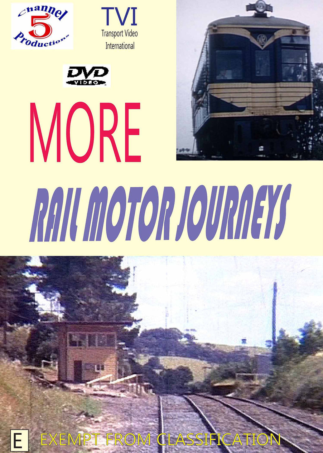 DVD CFRD1027 More Rail Motor Journeys — Branchline Hobby Shop