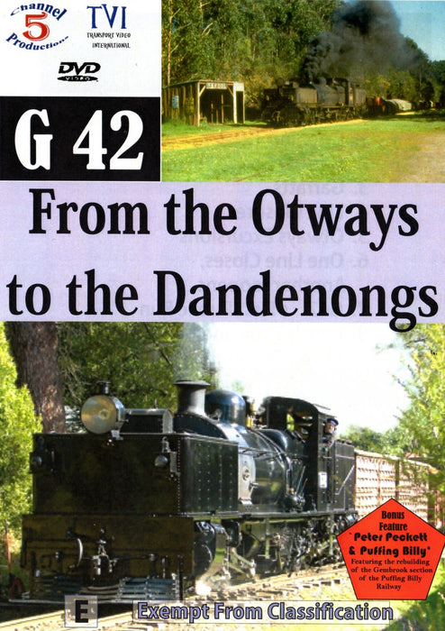 DVD CFRD1031 G42 From the Otways to the Dandenongs