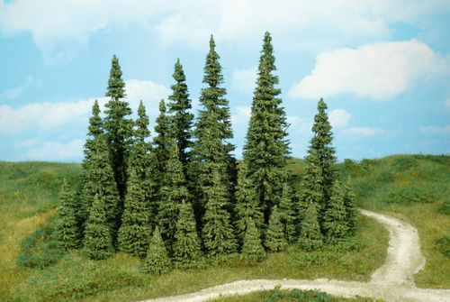HEKI 2182 Pine Trees - ~16cm (10pcs)
