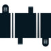 Scalextric C8236 Short Straight Track - 78MM (2pcs)