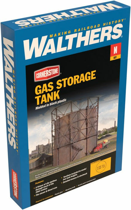 WALTHERS 933-3819 Gas Storage Tank -16.2cm Diameter x 16.2cm Tall