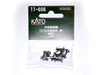 Kato 11-606 Hollow Axle Wheelsets - 13.2mm Axles (8 Axles Total)