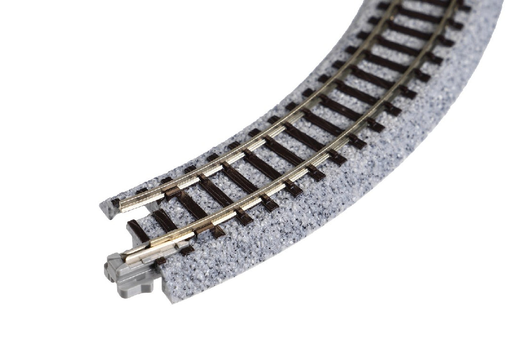 Kato 20-176 117mm (4 5/8") Radius 45 Degree Curve Track (4 pcs)