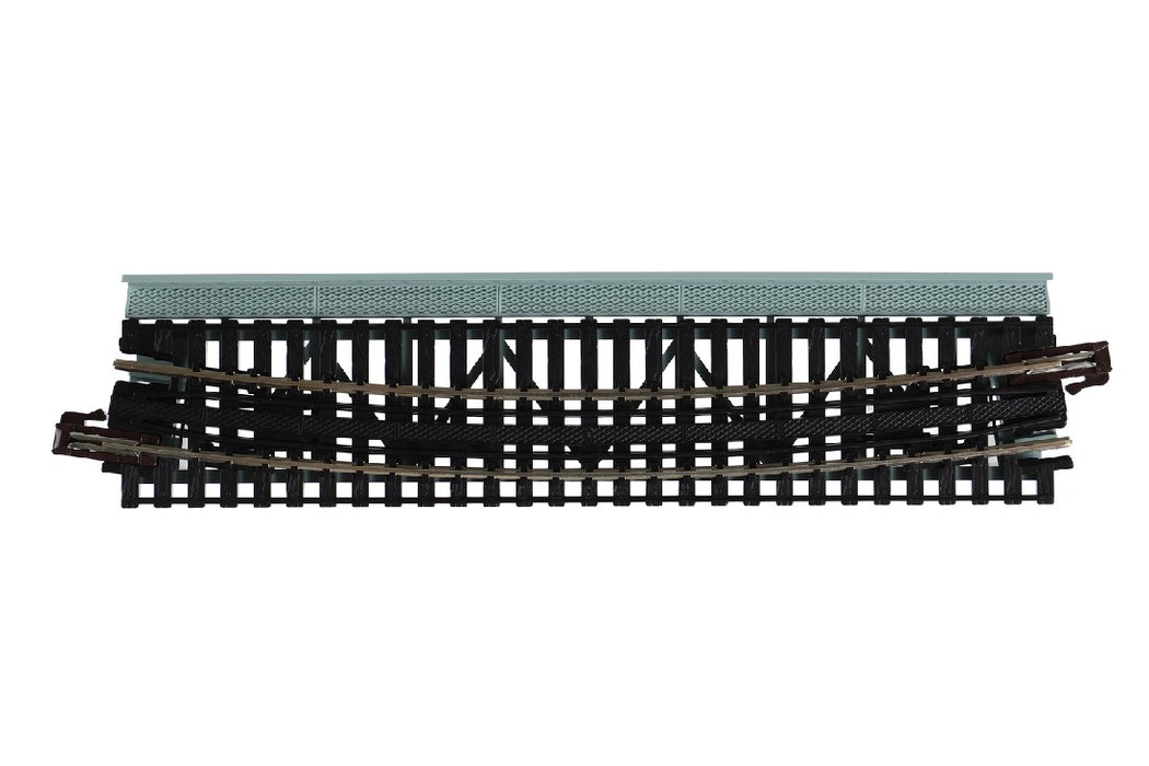 Kato 20-467 Single Curve Girder Bridge, Gray - 448mm (17.6") Radius 15 Degree