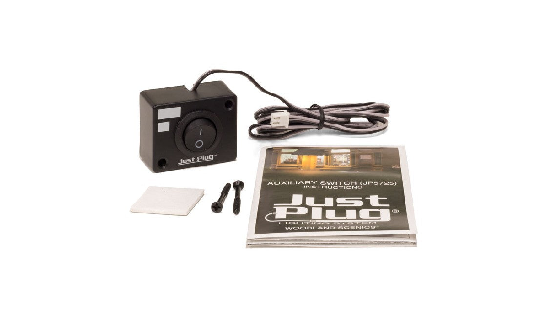 WOODLAND SCENICS JP5725 Just Plug - Auxiliary Switch