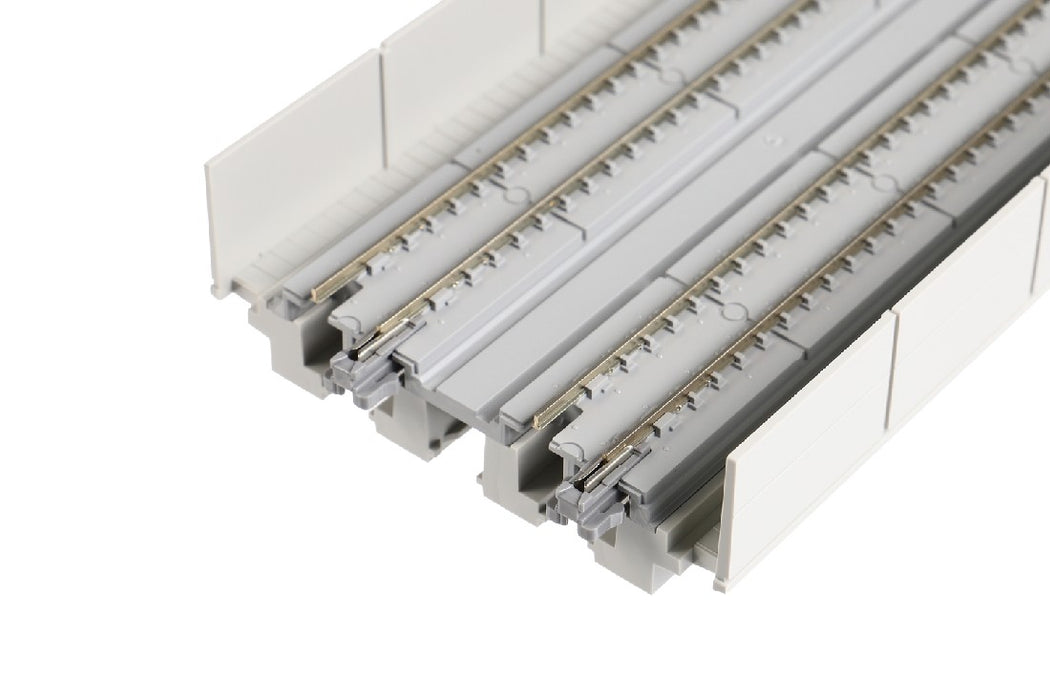 Kato 20-422 124 (4 7/8") Concrete Slab Double Track Straight Viaduct Track (2 pcs)