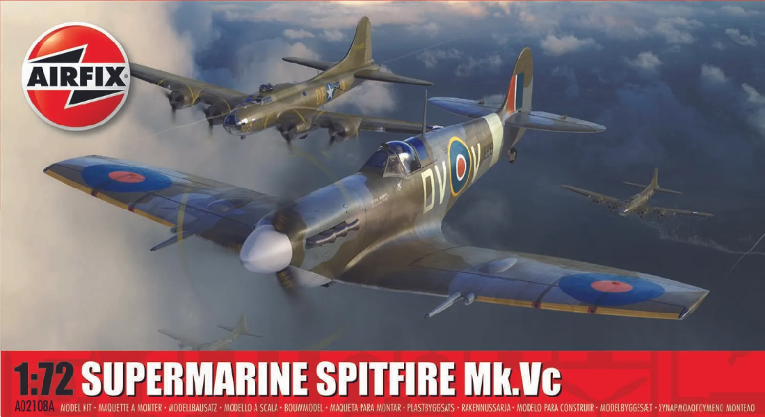 Airfix A02108A 1:72 Supermarine Spitfire Mk.Vc