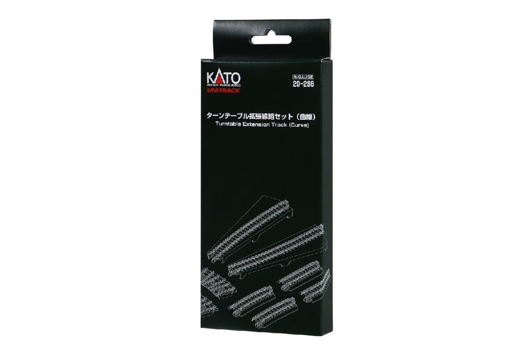 Kato 20-286 Turntable Extension Track Set (Curved)