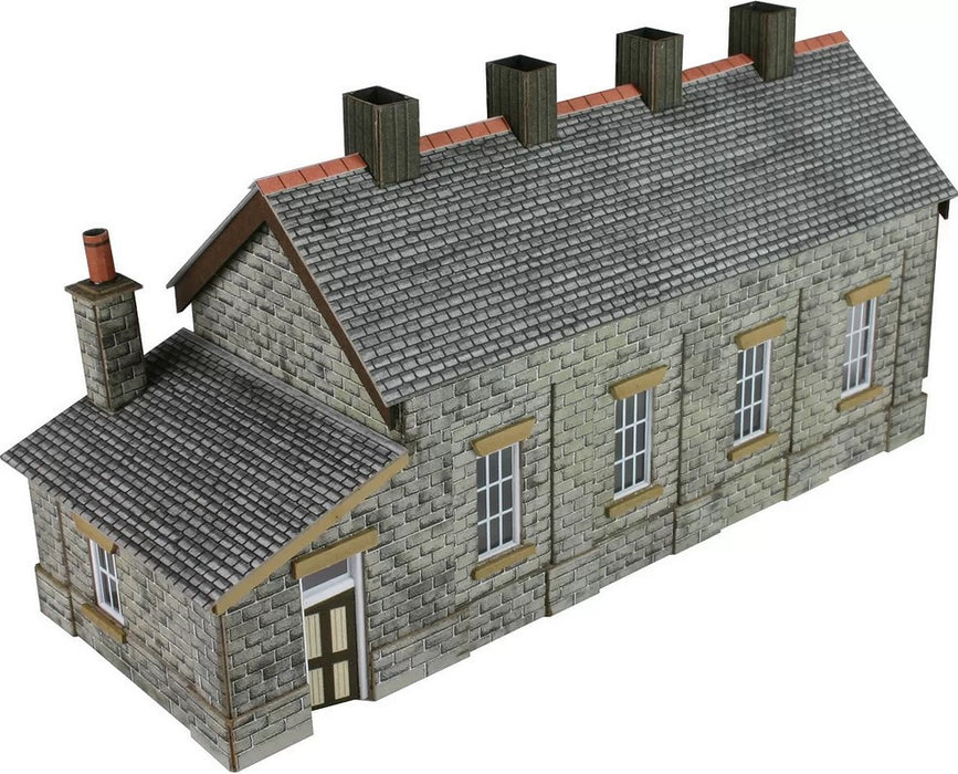 Metcalfe PN932 N Scale Engine Shed in Stone