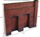 Metcalfe PO244 OO Scale Red Brick Retaining Wall