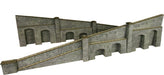 Metcalfe PO249 OO Scale Tapered Retaining Wall in Stone