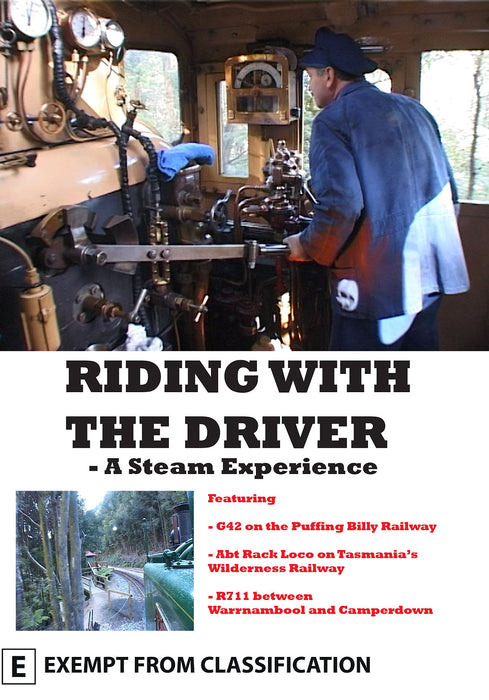 DVD CFRD1046 Riding With The Driver - A Steam Experience