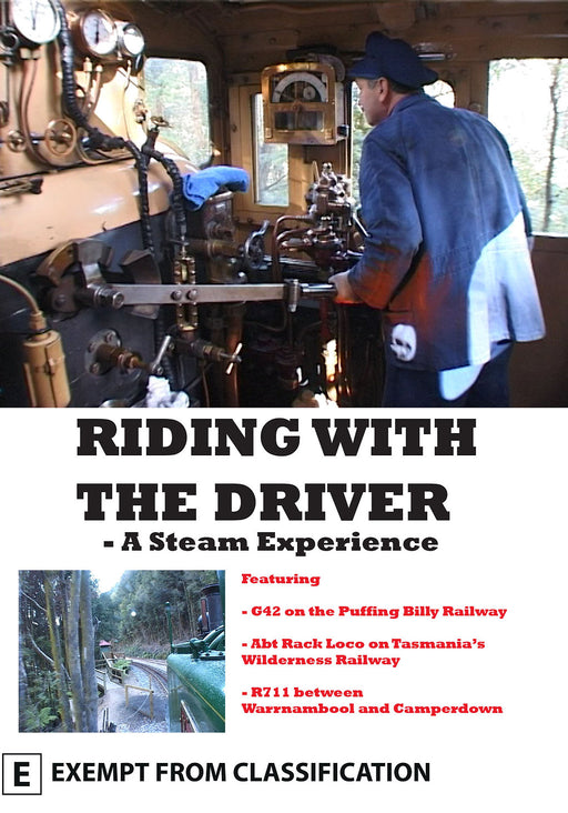 DVD CFRD1046 Riding With The Driver - A Steam Experience